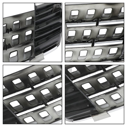 Per Mercedes Classe ML W164 2005-2008 Griglia anteriore cromata/nera