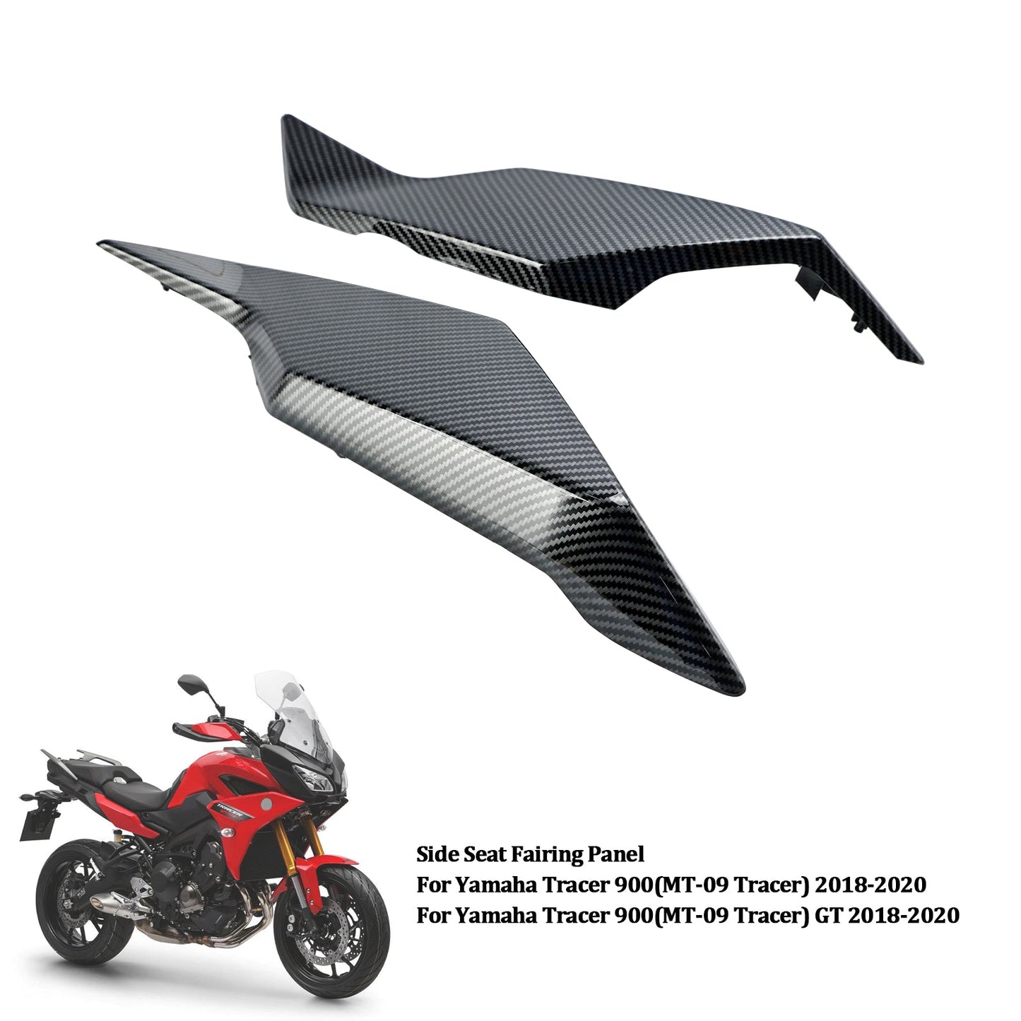 Pannello carenatura laterale posteriore Yamaha Tracer 900 / GT 2018-2020