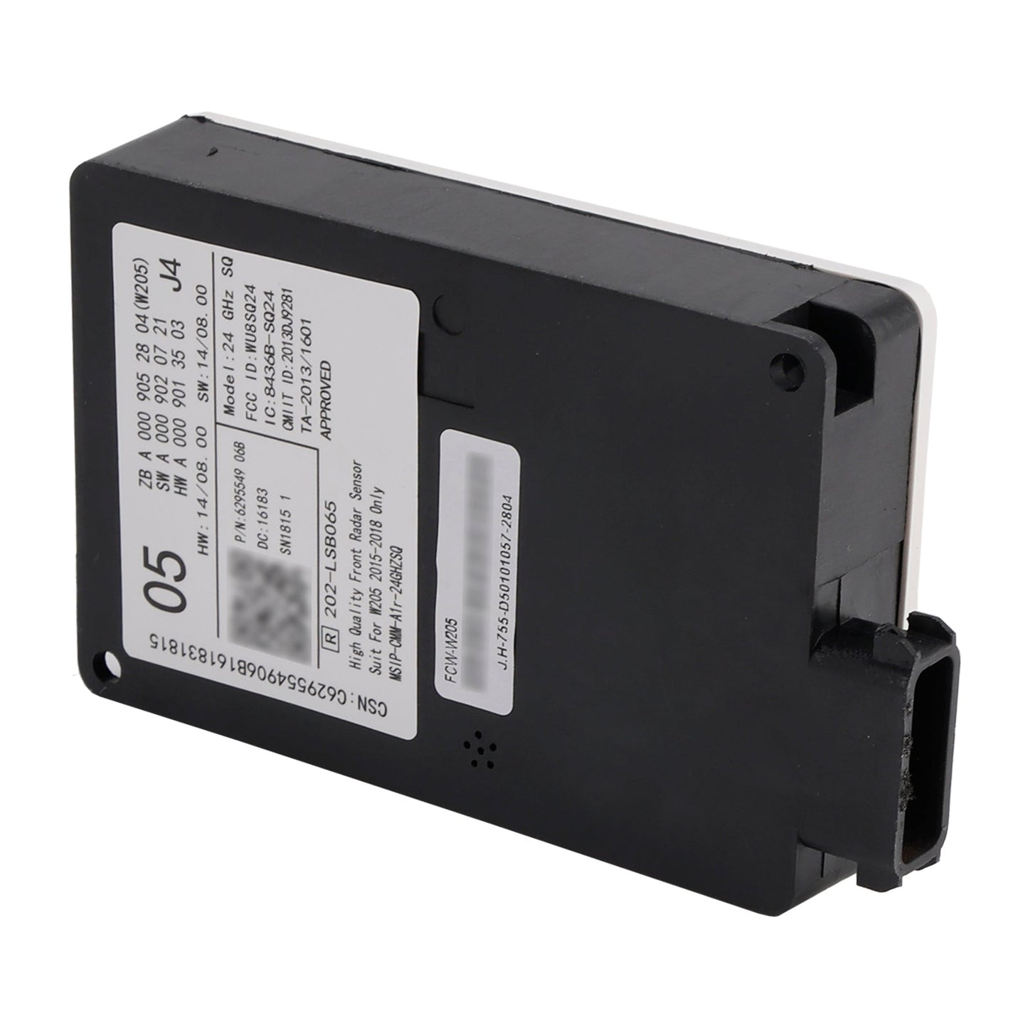Unità di controllo del sensore radar anteriore Mercedes Classe C W205 2015-2018 A0009052804 A0009020721