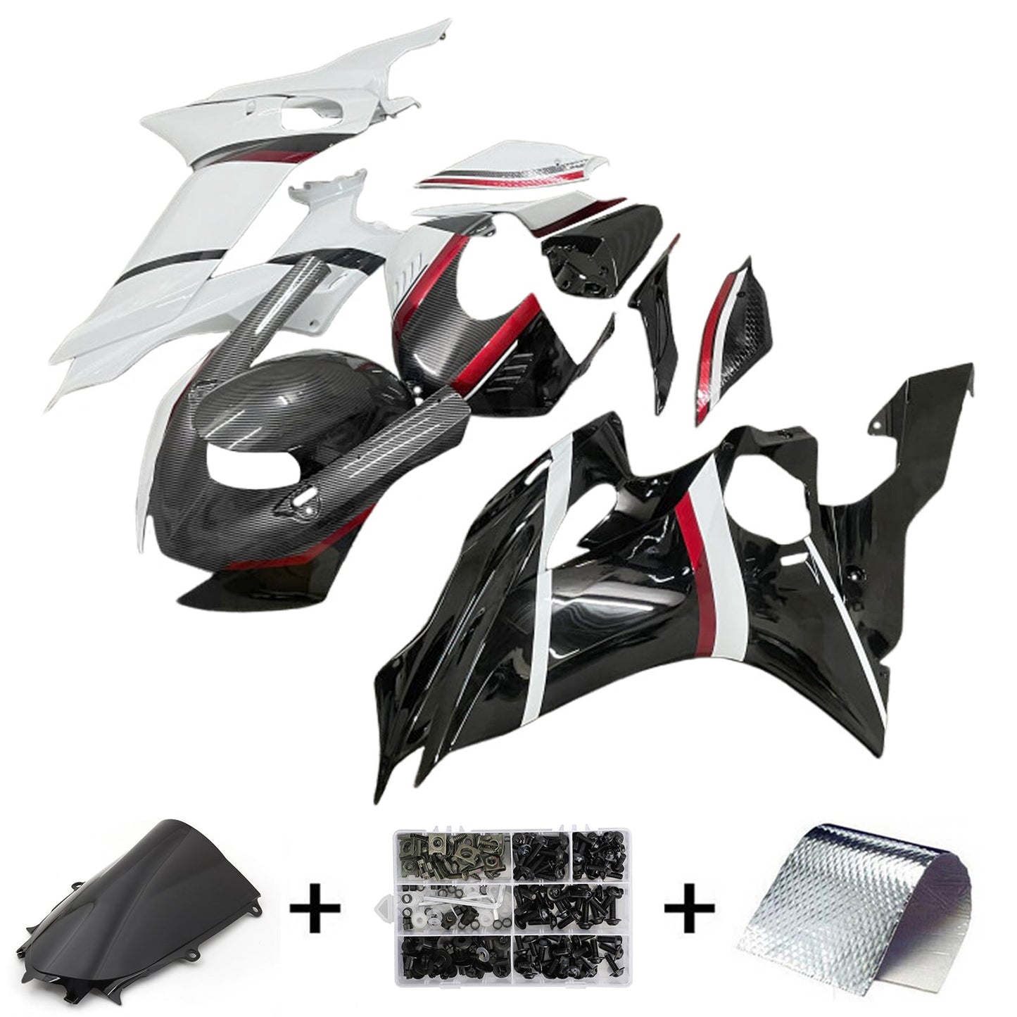 Kit carenatura iniezione Yamaha YZF-R6 2017-2023 Carrozzeria in plastica ABS