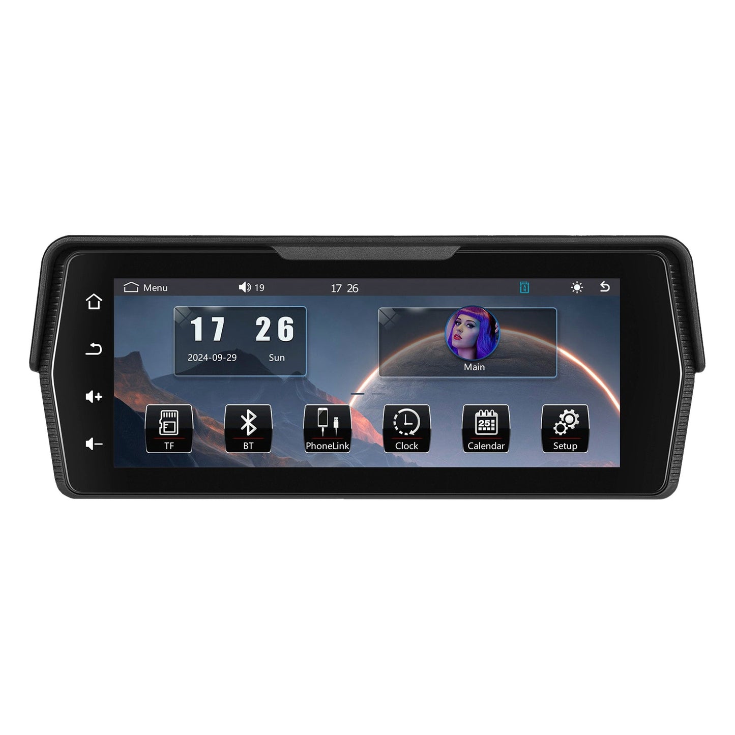 Mirroring dello schermo Android Auto Wireless CarPlay PND da 6,86 pollici per motociclette