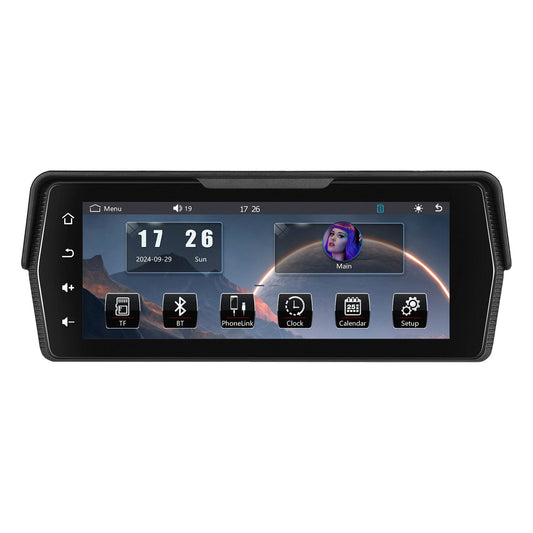Mirroring dello schermo Android Auto Wireless CarPlay PND da 6,86 pollici per motociclette