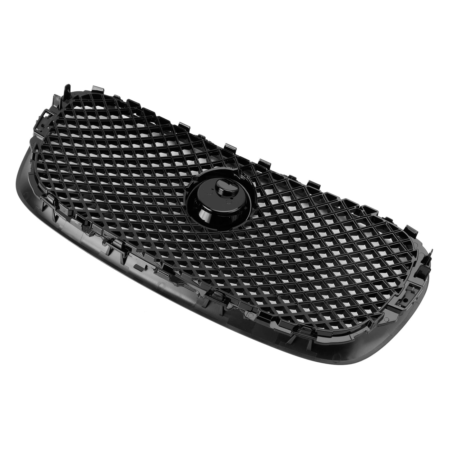 Per Jaguar XF XF-R Style 2008-201 Griglia paraurti anteriore 1 nero lucido