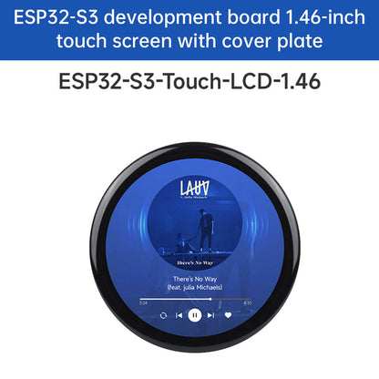 Scheda di sviluppo con touch screen circolare ESP32-S3 da 1,46 pollici che supporta AI Xiaozhi