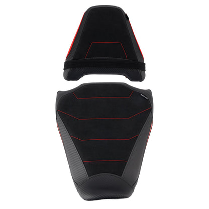 2024-2025 Per Honda Cb650R Cbr650R Parte anteriore inferiore con sedile posteriore conducente passeggero Rosso2