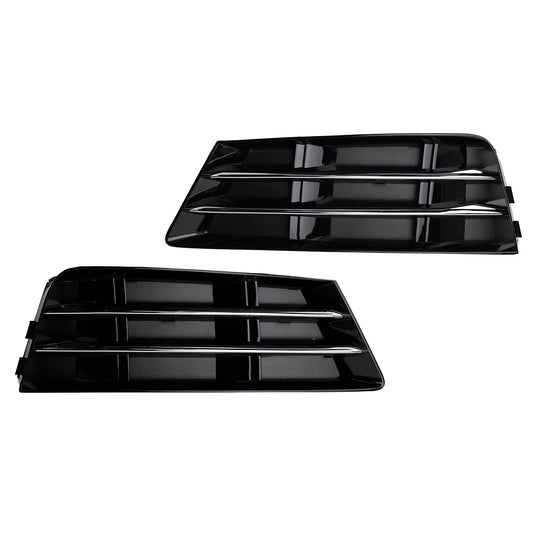 Griglia fendinebbia anteriore AUDI A4 B9 2016-2018, griglia paraurti inferiore (2 pezzi)