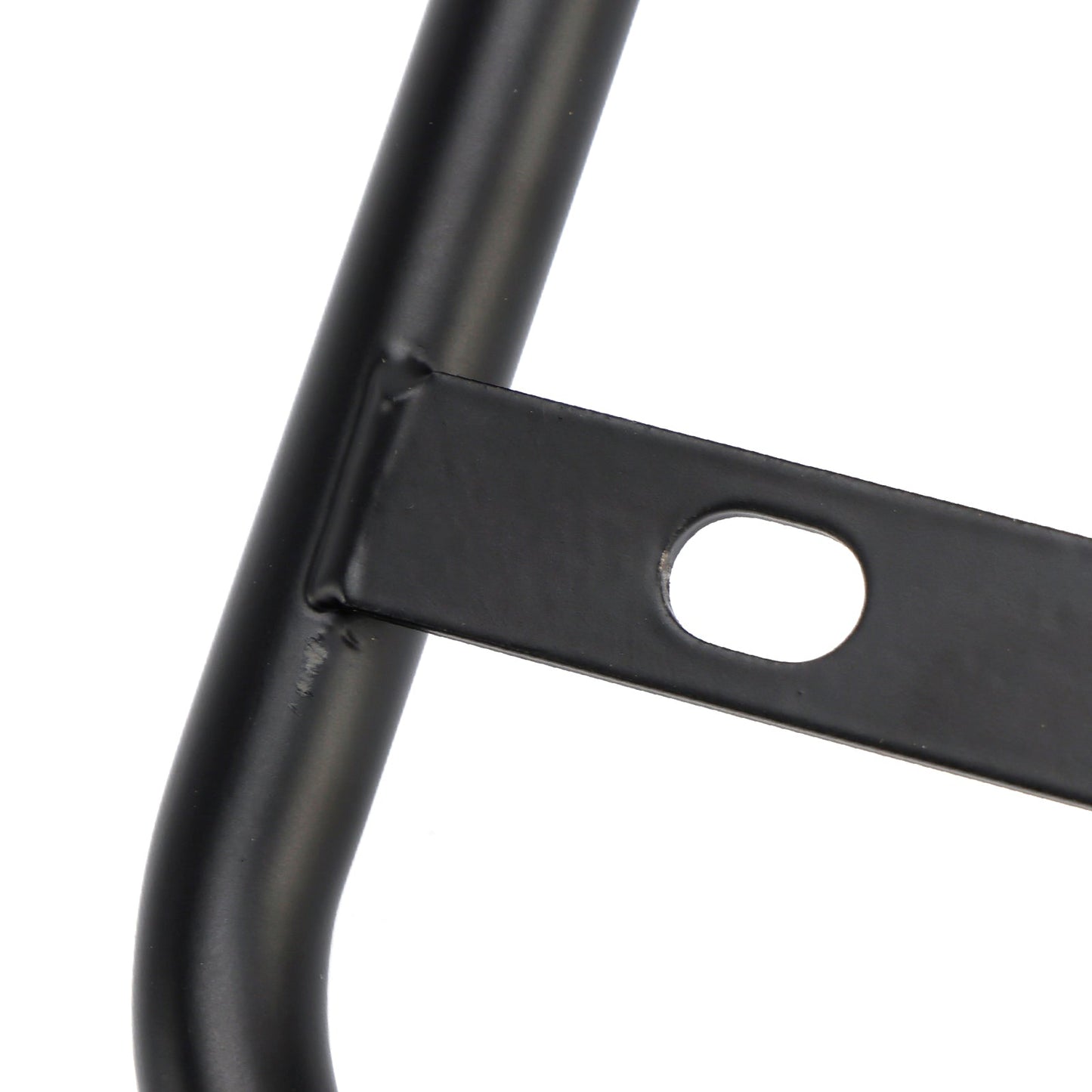 Staffa di montaggio per supporto borsa laterale BMW R12 2024-2025, acciaio nero, sinistra + destra