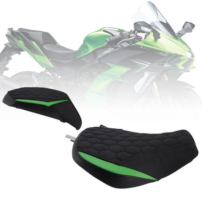 2022-2025 Per Kawasaki Ninja H2 Sx Parte anteriore inferiore con sedile posteriore conducente passeggero Verde2