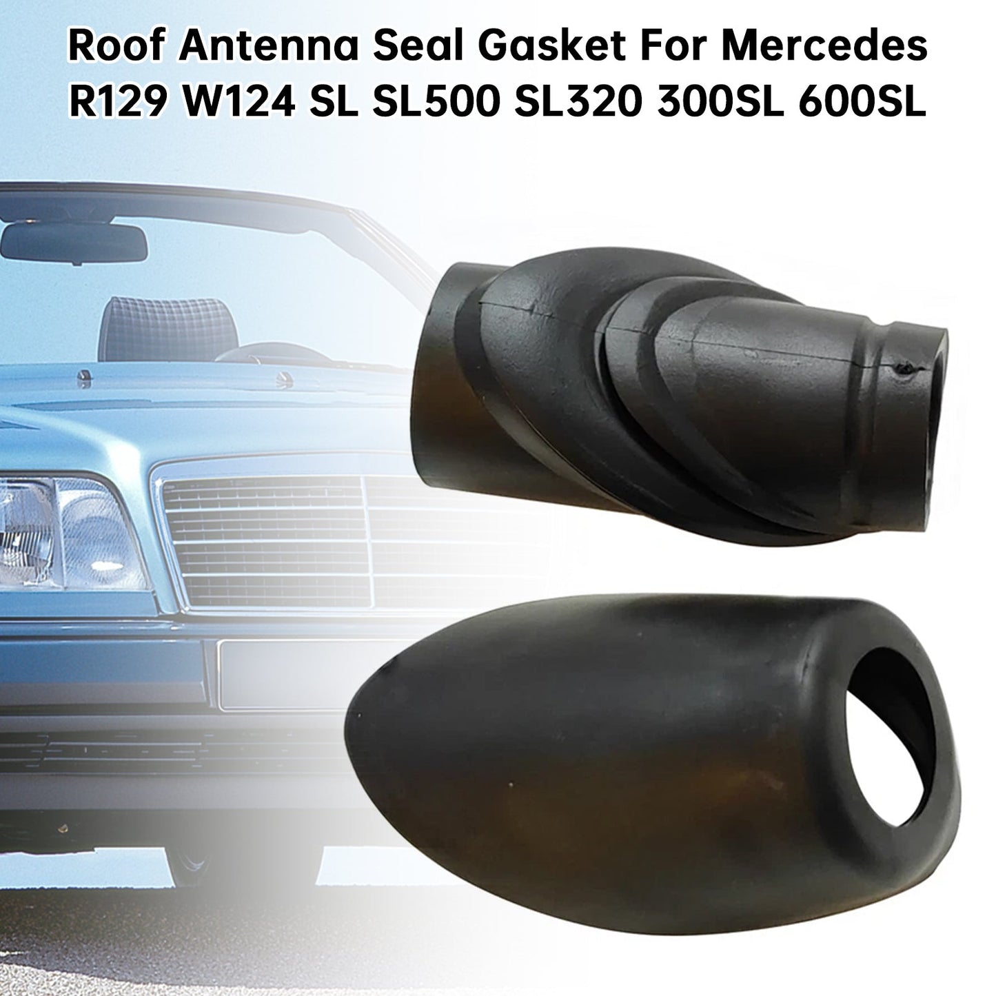 Guarnizione di tenuta per antenna da tetto per Mercedes R129 W124 SL SL500 SL320 300SL 600SL