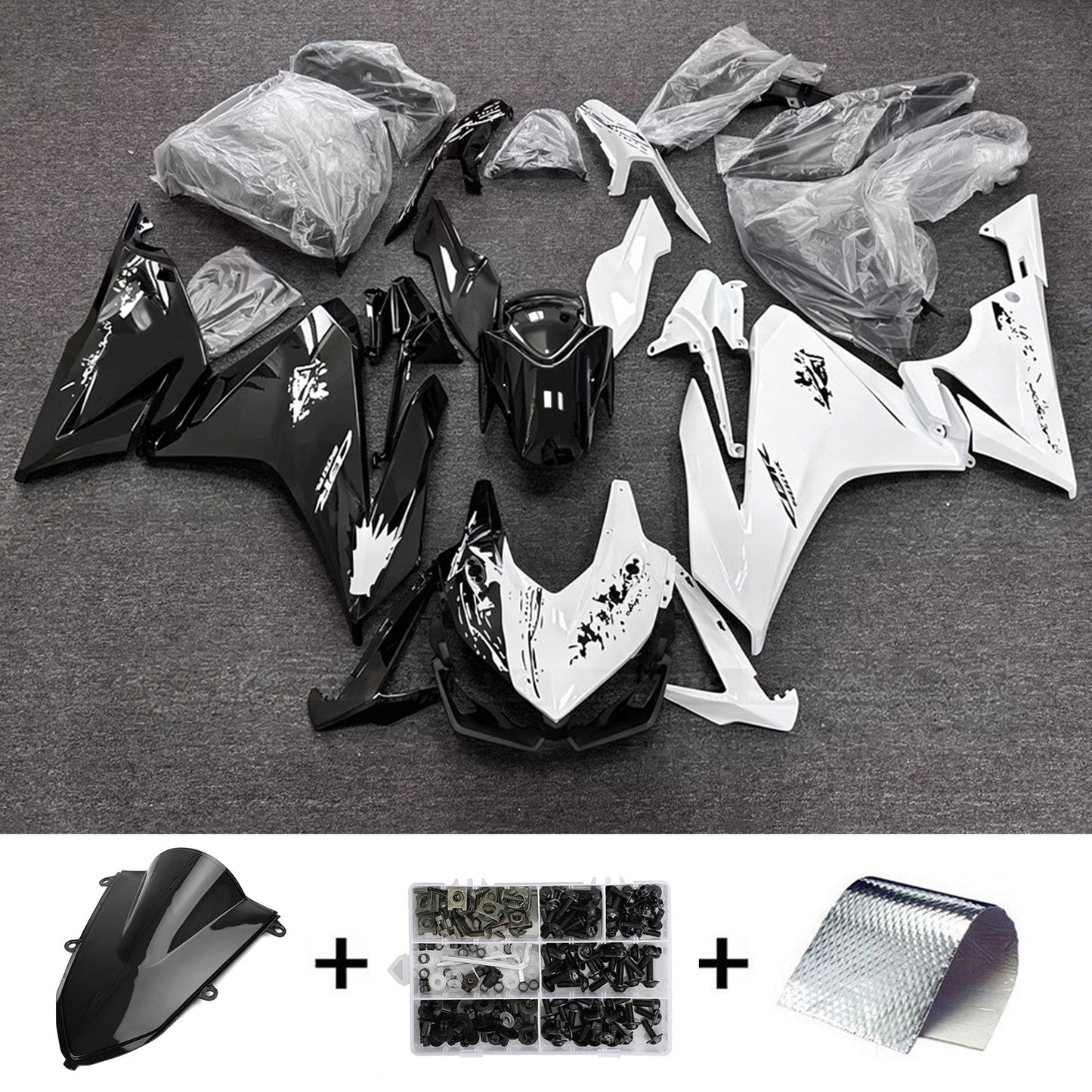 Kit di carene in plastica ABS stampate a iniezione per Honda CBR500R 2019-2021