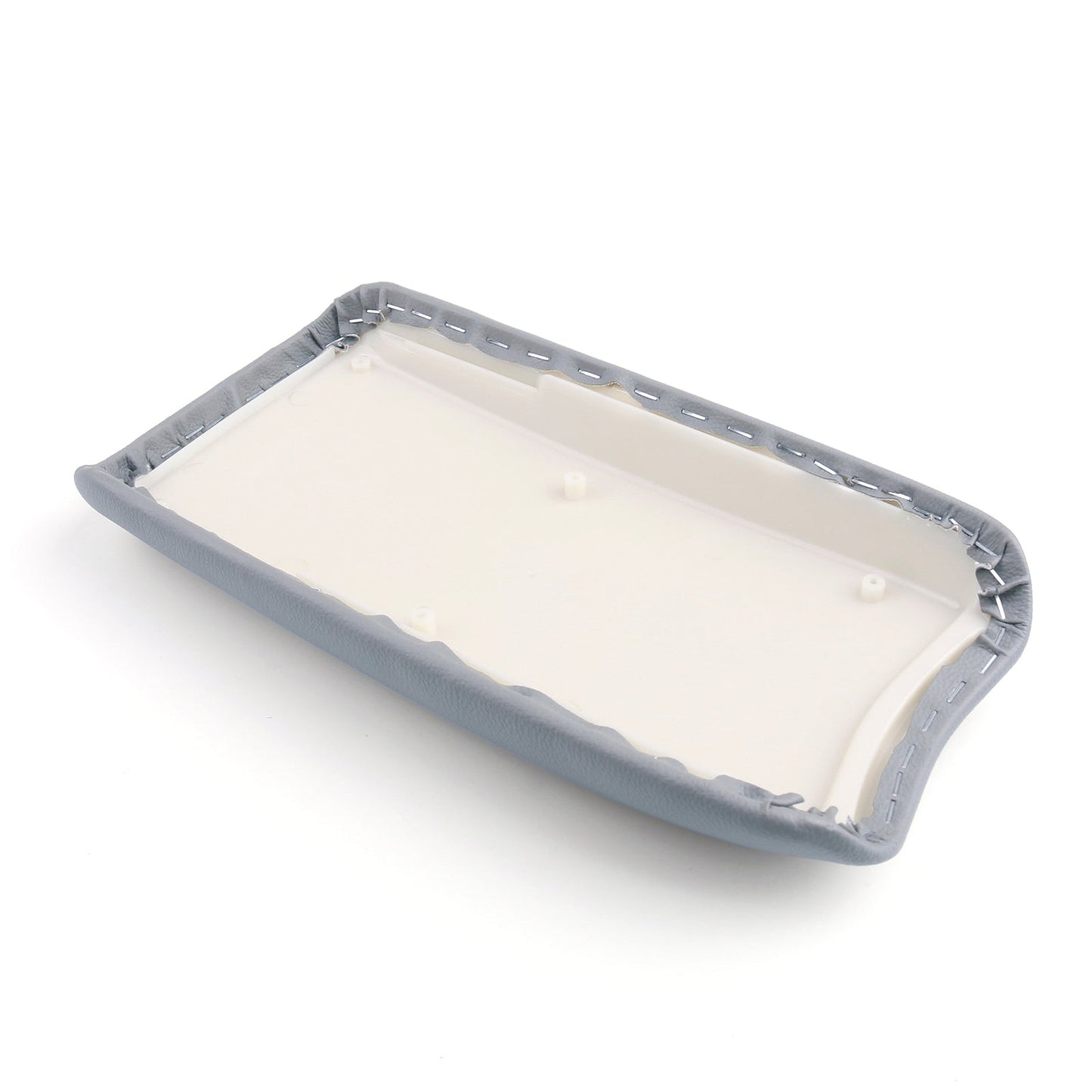 Coperchio della console centrale del bracciolo in pelle grigia per Honda CIVIC 2006-2009