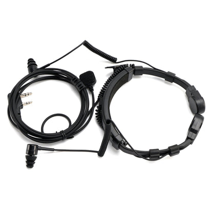 Cuffie con microfono a vibrazione telescopico K-Head per TK-208 TK-220 TH-D7 TH-F6
