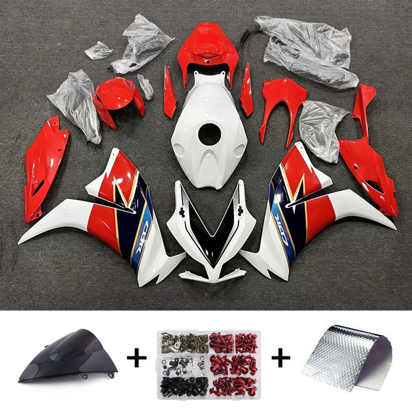 Kit di carene in plastica ABS stampate a iniezione per Honda CBR1000RR 2012-2016