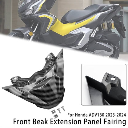 Estensione del becco anteriore Honda ADV 160 2023-2024, pannello del muso, carenatura