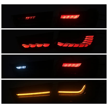 Gruppo ottico posteriore a LED fumé per BMW Serie 3 G20 G28 G80 M3 L&amp;R 2019-2024