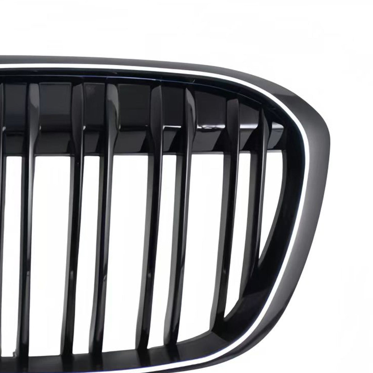 Griglia anteriore a doppio rene nera lucida per BMW X1 F48 F49 2016-2019