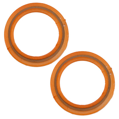 Anello di ritegno per asse ruota anteriore Ford Ranger 1998-2003 2 pezzi F87Z-3B457-AA generico