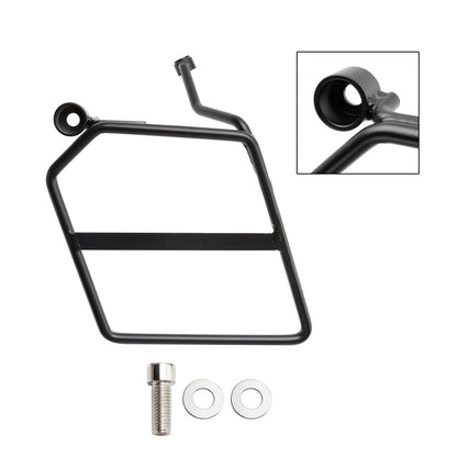 Supporto per borsa laterale portapacchi Honda Monkey 125 2018-2024, sinistro, nero