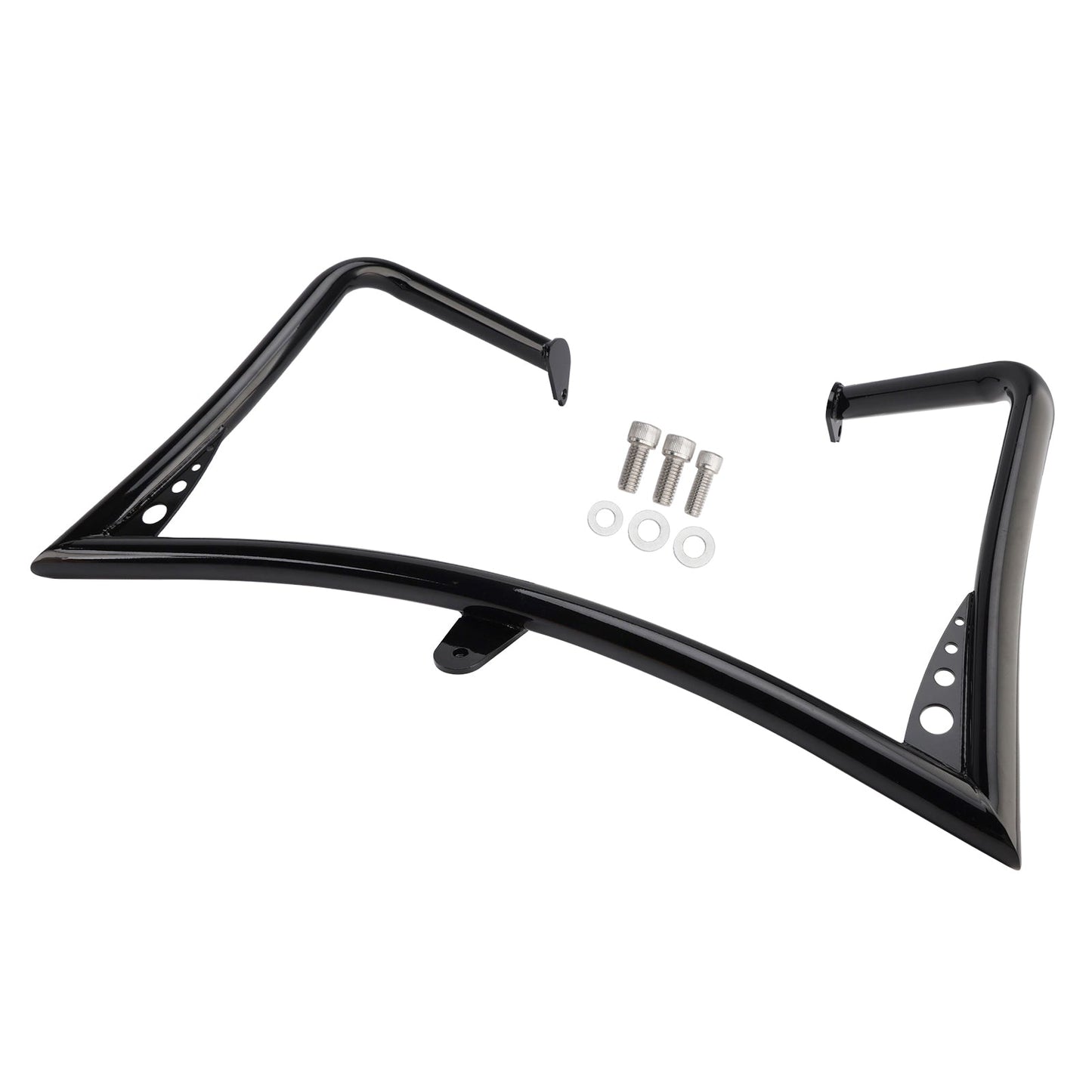 Protezione paraurti antiurto per telaio di protezione motore Road Glide FLTR 1998-2008, nera