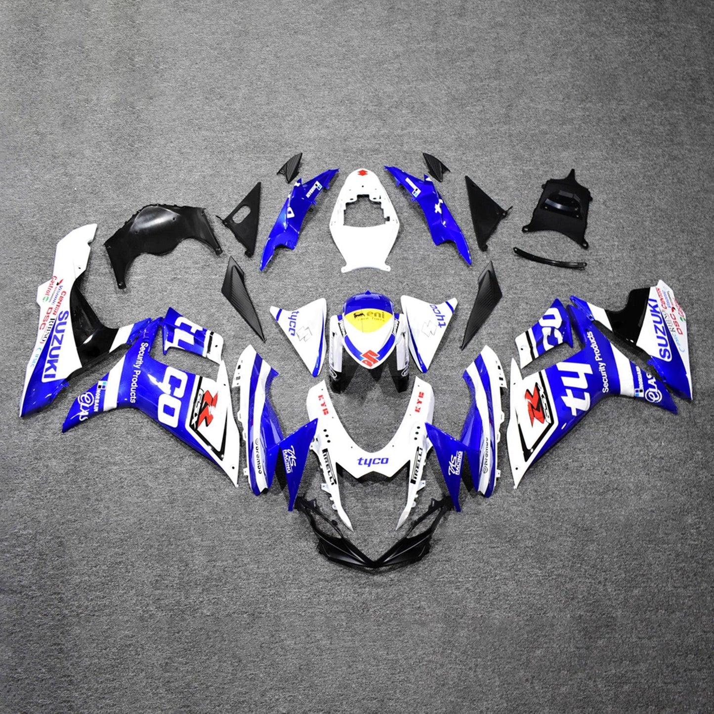 Kit carenatura iniezione plastica ABS per Suzuki GSXR 600/750 2011-2026 K11