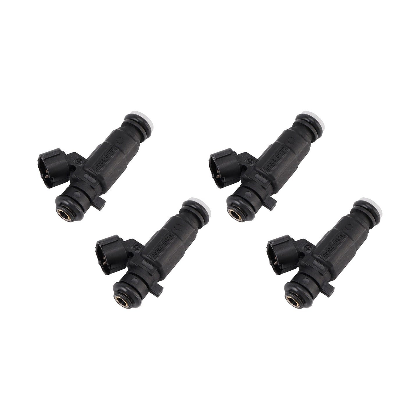 4 iniettori di carburante per Hyundai Accent 2000-2005 e Getz 2003-2005, codice 35310-22600.