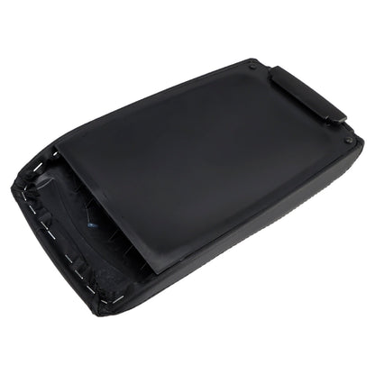 Copertura del bracciolo della console centrale in pelle nera per Audi A6 C6 2005-2011