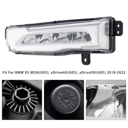 BMW X5 G05 2018-2022 1 pezzo Fendinebbia anteriore sinistro a LED 63177406365