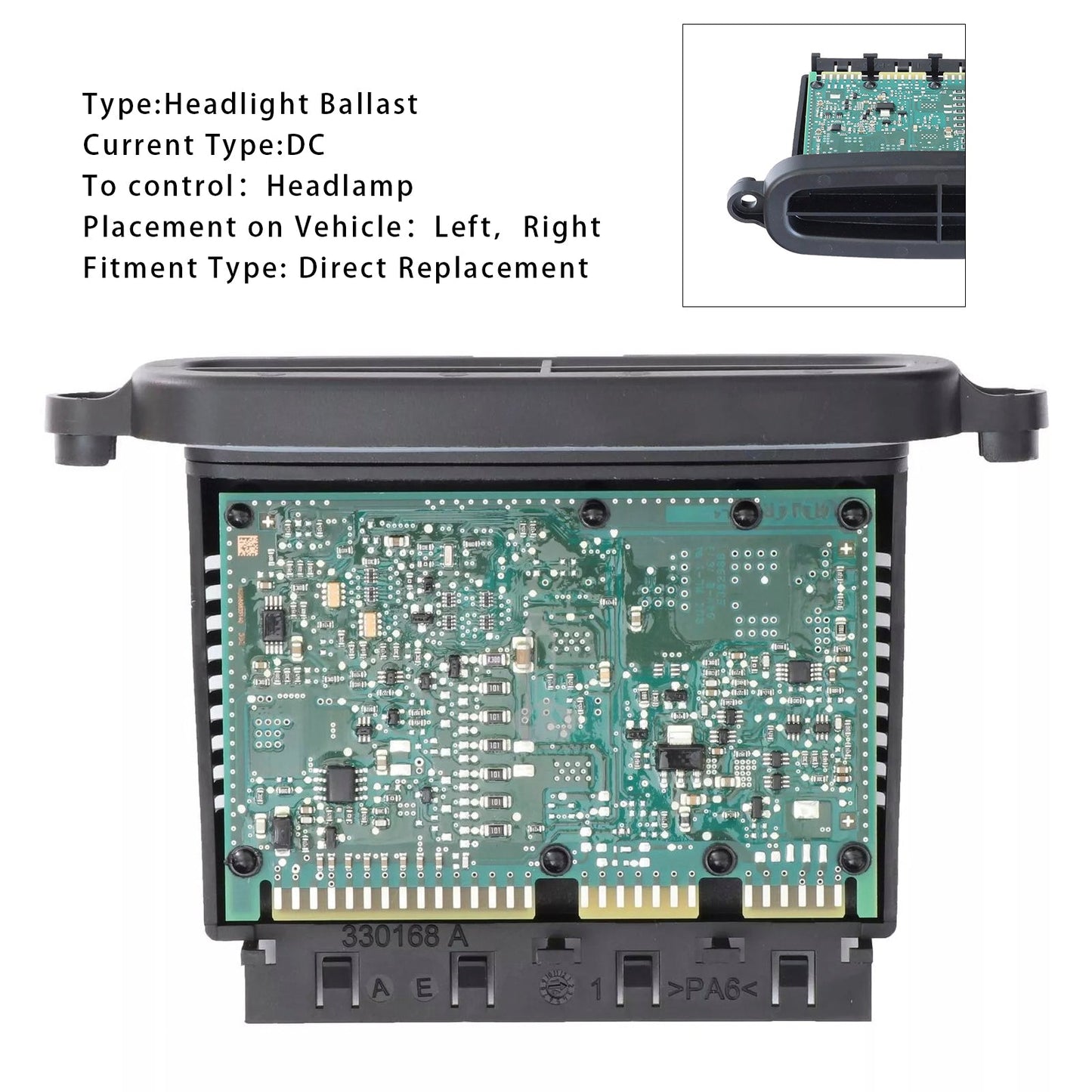 BMW X3 F25 SAV X3 20dX N47N 2009-2014.03 Unità di controllo del modulo driver del faro allo xeno 63117316214