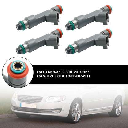 4 pezzi iniettore carburante 55559397 adatto per SAAB 9-3 2.0L Turbo 2007-2011 8653608