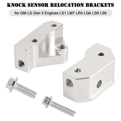 Staffe di riposizionamento del sensore di detonazione per motori GM LS Gen 3 LS1 LM7 LR4 LQ4 LS6 L59