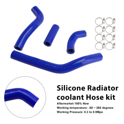 Kit di tubi flessibili in silicone per il liquido di raffreddamento del radiatore, compatibile con Honda CRF450R RX RWE 21-25