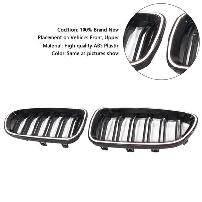 11.2009-02.2017 BMW Serie 5 F11 Touring Rene Paraurti Griglia Griglia Nero Lucido 51137203649 51137203203