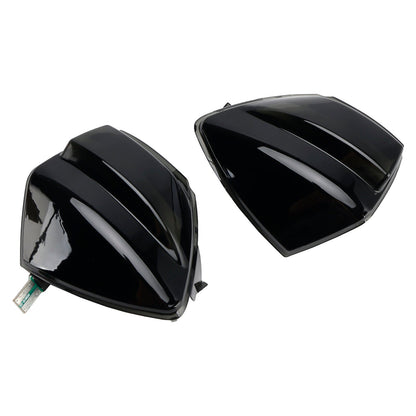 Lampada per specchietto laterale con indicatore di direzione dinamico da 2 pezzi per Ford S-Max C-MAX 2008-2012