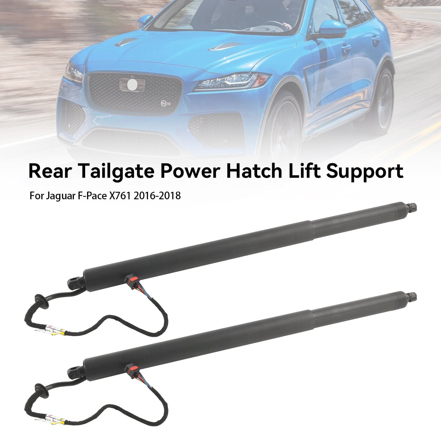 2016-2018 Jaguar F-Pace X761 2 pezzi montanti elettrici posteriori per portellone posteriore HK8370354AA T4A1144 462420086