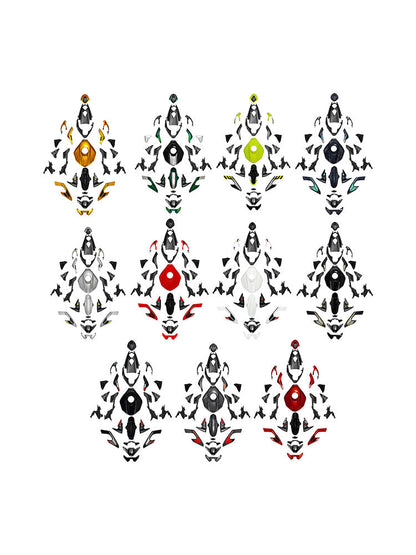 Kit di carene stampate a iniezione per Street Triple 765 R/RS 2023-2025