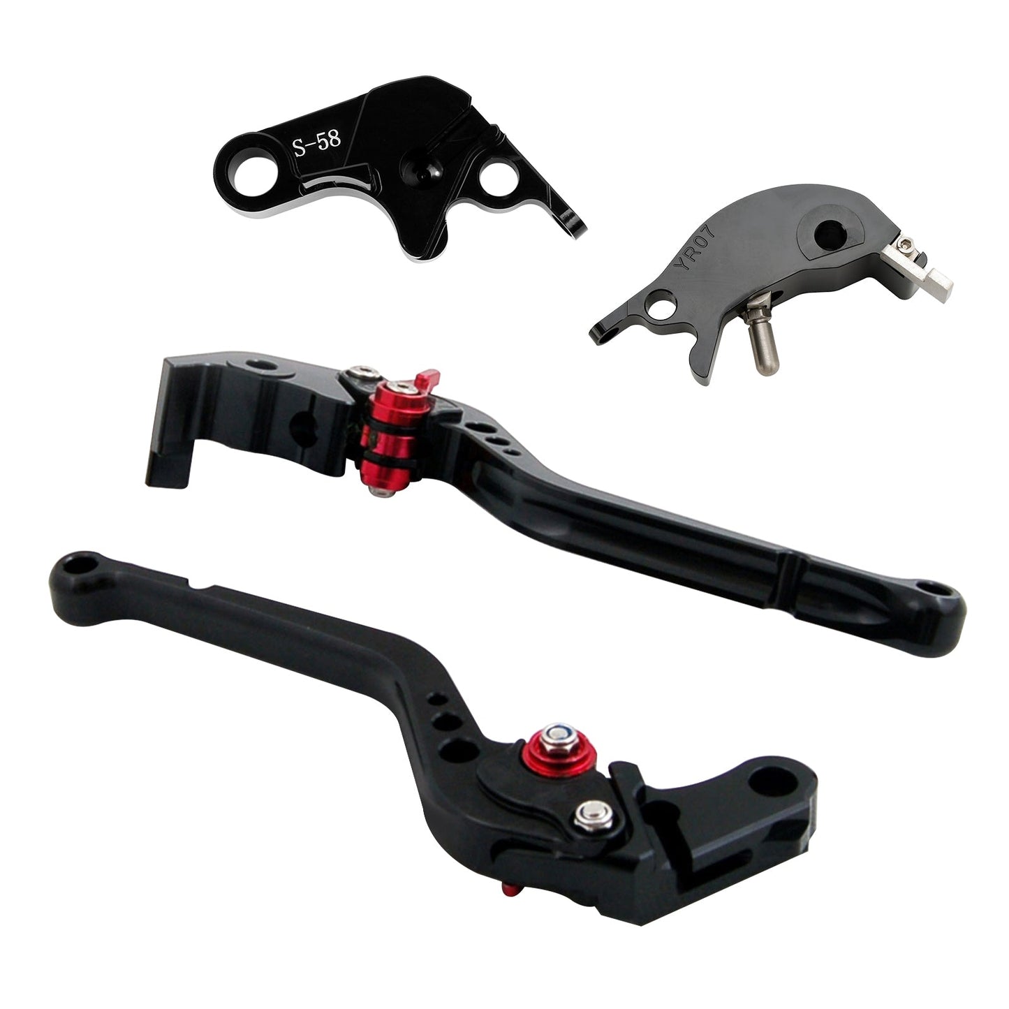 Leva frizione freno lunga adatta per YAMAHA YZF R7 MT-10/SP FZ-10/SP 2022-23