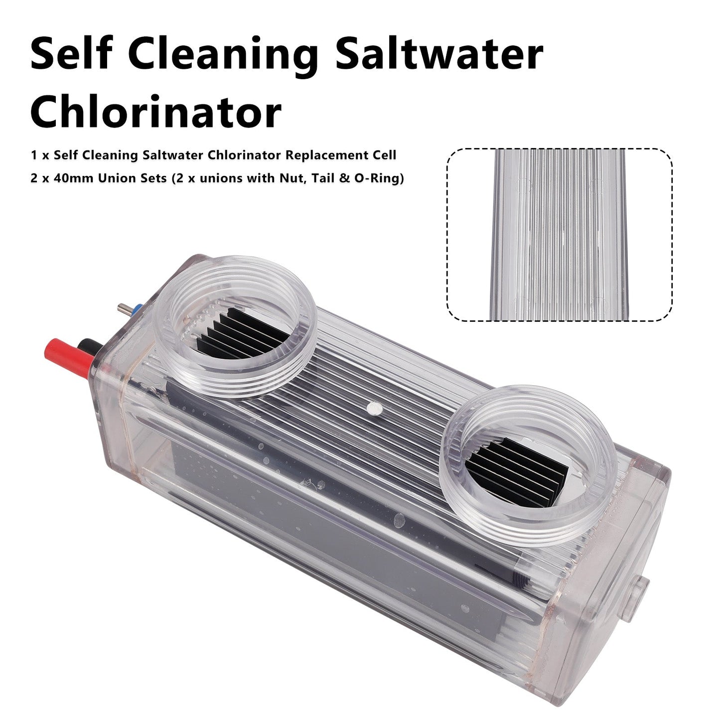 Cella di ricambio autopulente per acqua salata Zodiac Clearwater LM2-40