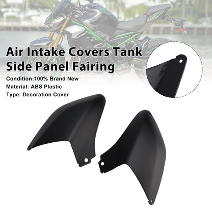 Coperture prese d'aria, pannello laterale serbatoio, carenatura per Kawasaki Z900 2025-2026, nero opaco