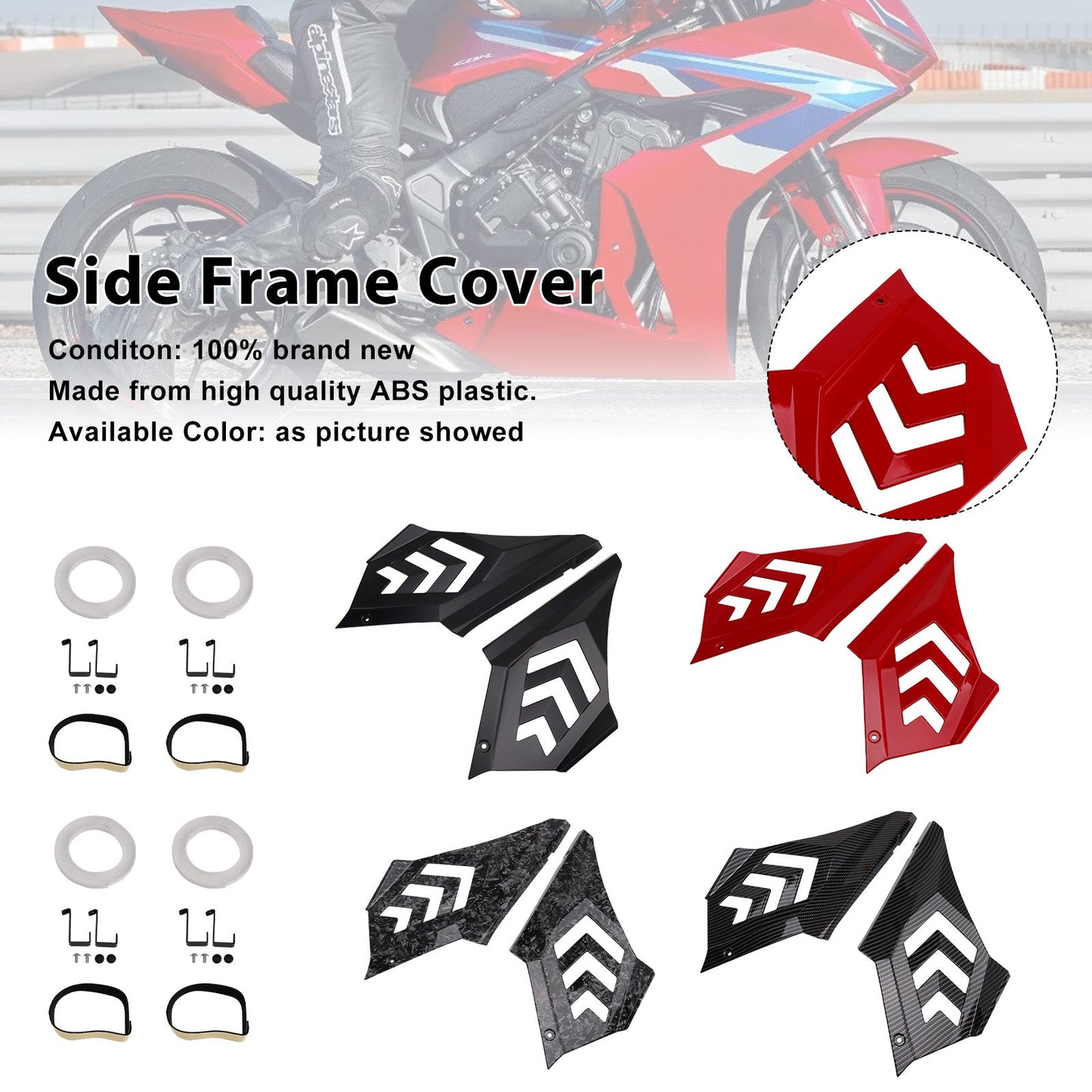 Protezione per carenature laterali Honda CBR650R 2024-2025