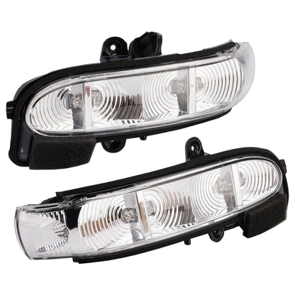 Coppia di indicatori di direzione per specchietti laterali per Mercedes-Benz W211 S211 W463