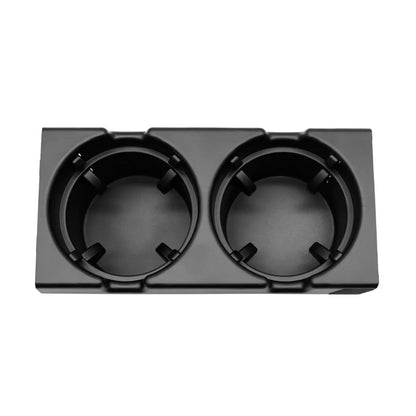 Portabicchieri e portamonete per console centrale anteriore nera 51168217953 per BMW E46