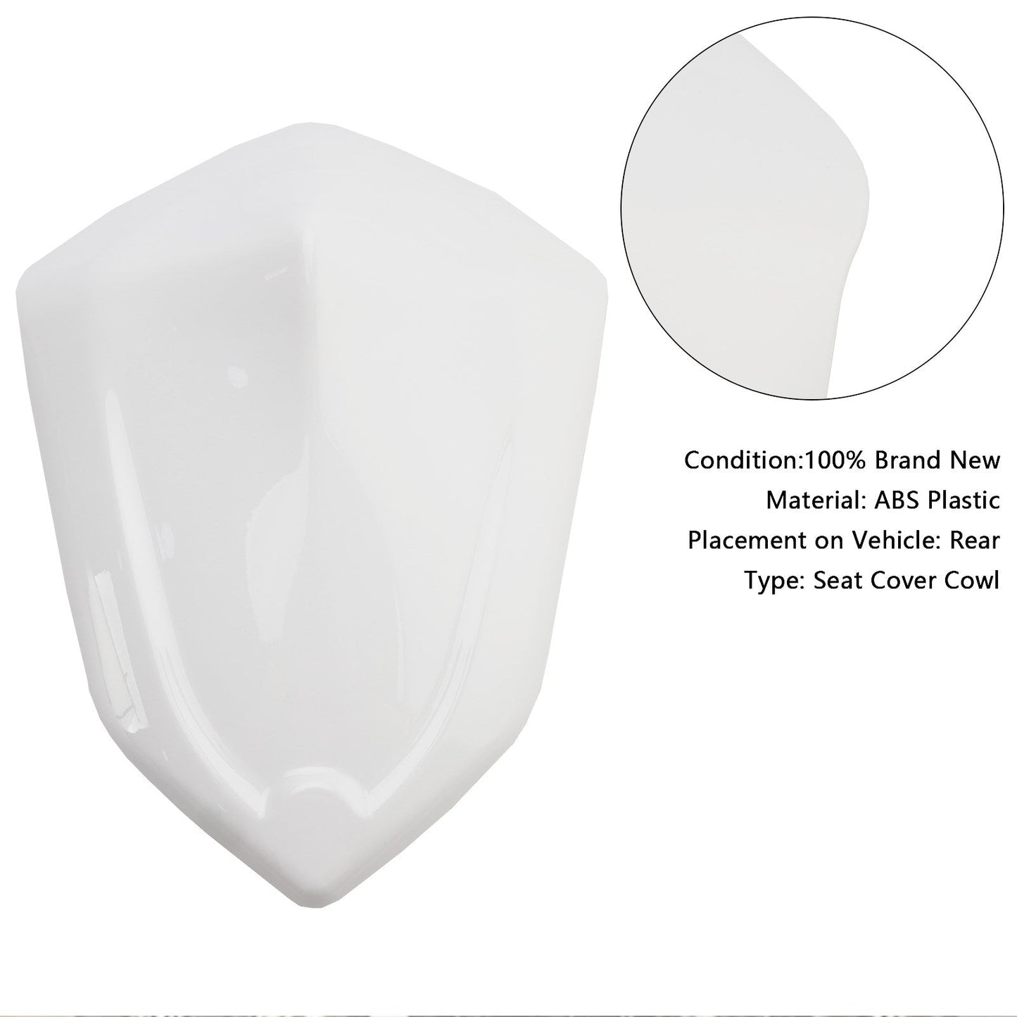 Copertura carenatura posteriore sedile posteriore Kawasaki Z1000 2007-2009