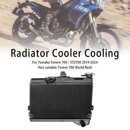 Radiatore di raffreddamento del motore Yamaha Tenere 700 XTZ700 2019-2024