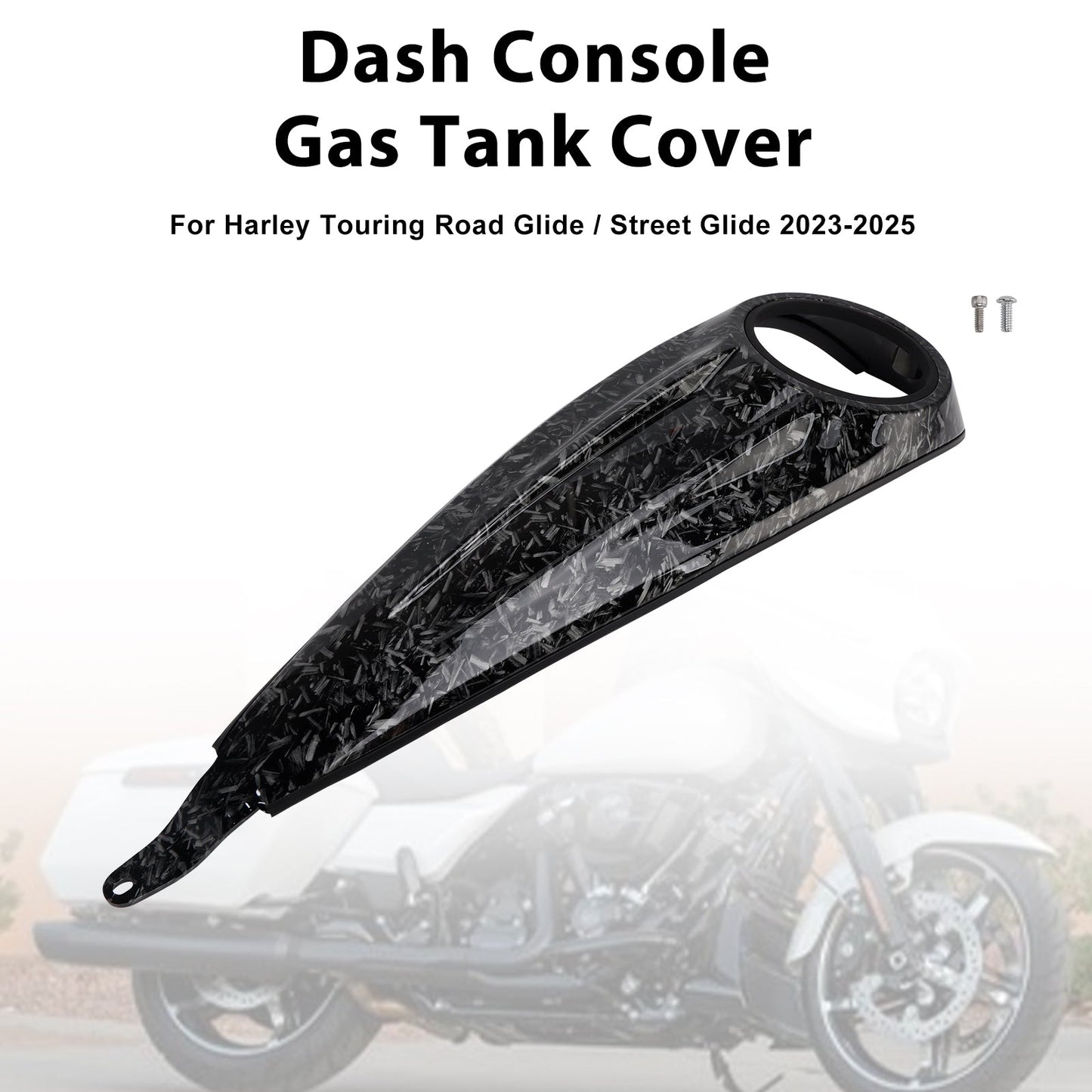 Copertura del serbatoio del carburante per console del cruscotto per Touring Road Glide / Street Glide 2023-2025