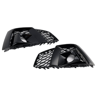 Griglia di copertura fendinebbia paraurti anteriore Audi A5 S-line S5 2020-2023 2 pezzi 8W6807682T3Q7