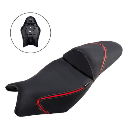 Cuscino anteriore posteriore per sedile passeggero Kawasaki Versys650 2022-2024 rosso