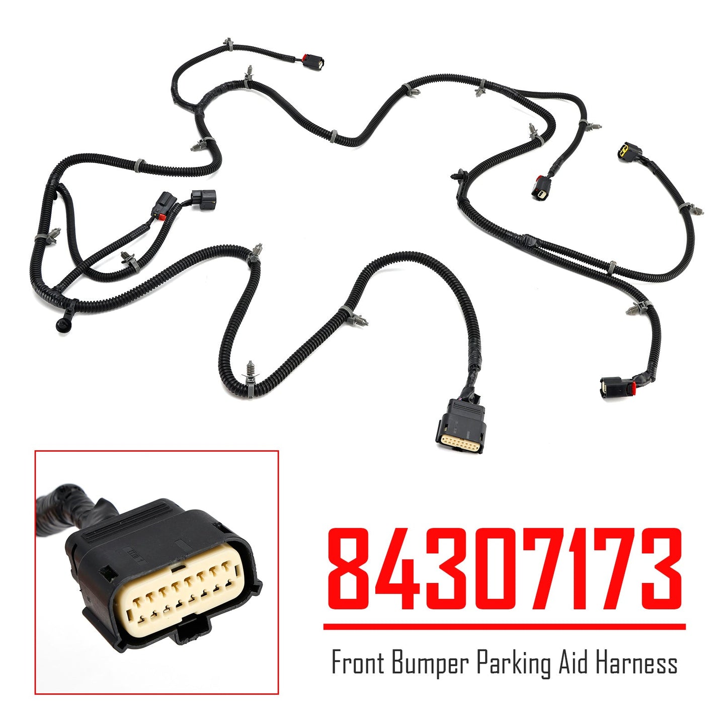Cablaggio di assistenza al parcheggio per paraurti anteriore 84307173 per Suburban Tahoe 2015-2020