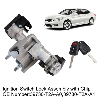 Gruppo di blocco dell'interruttore di accensione con chip per Honda Accord V6 3.5L 2013-2017 39730-T2A-A1 39730-T2A-A0