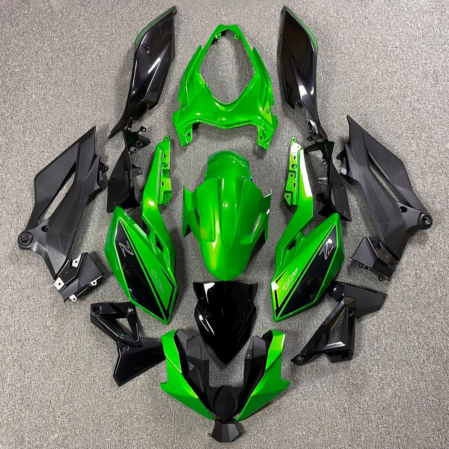 Kit carenatura iniezione in plastica ABS adatto per Kawasaki Z400 2018-2024