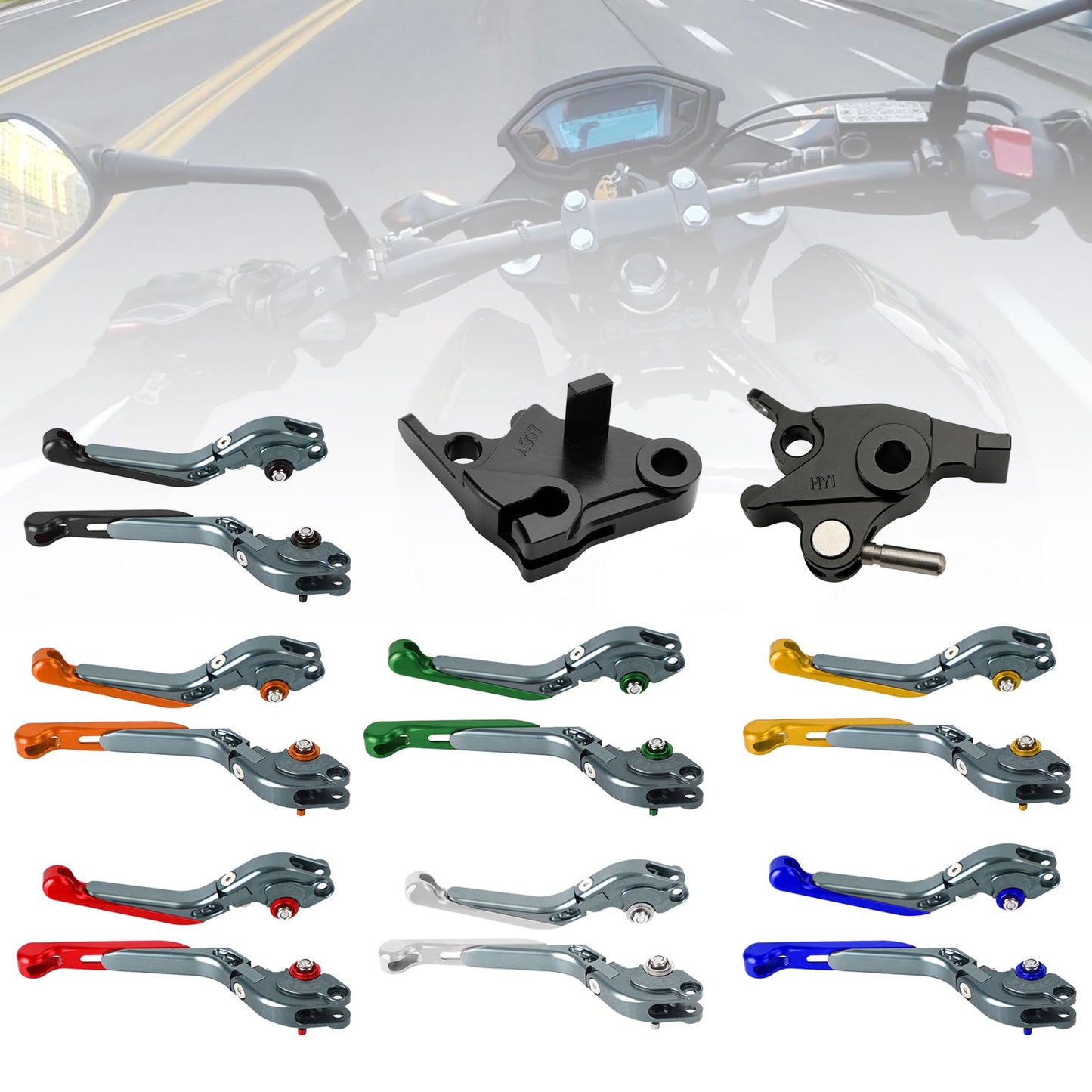 Leva freno frizione regolabile CFMOTO 400NK 650NK 650MT 650GT 2020-2021
